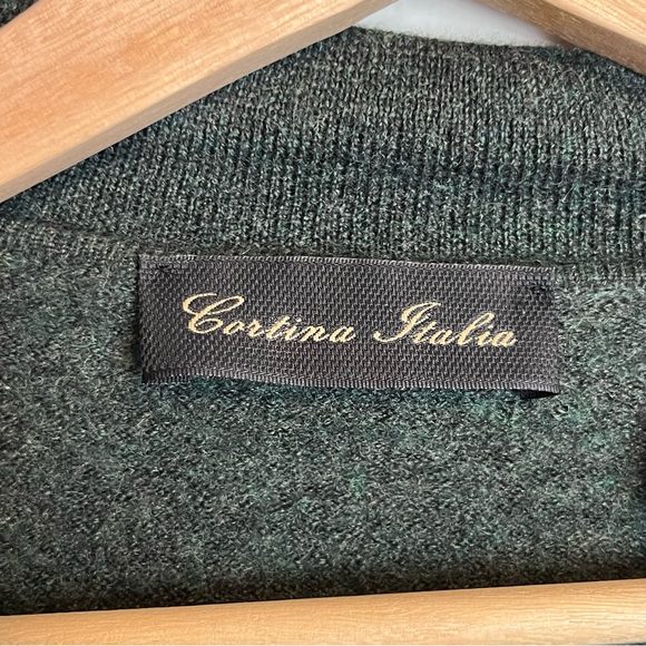 Cortina Italia Quarter Button Down Long Sleeve Sweater Size XXL - Picture 5 of 9